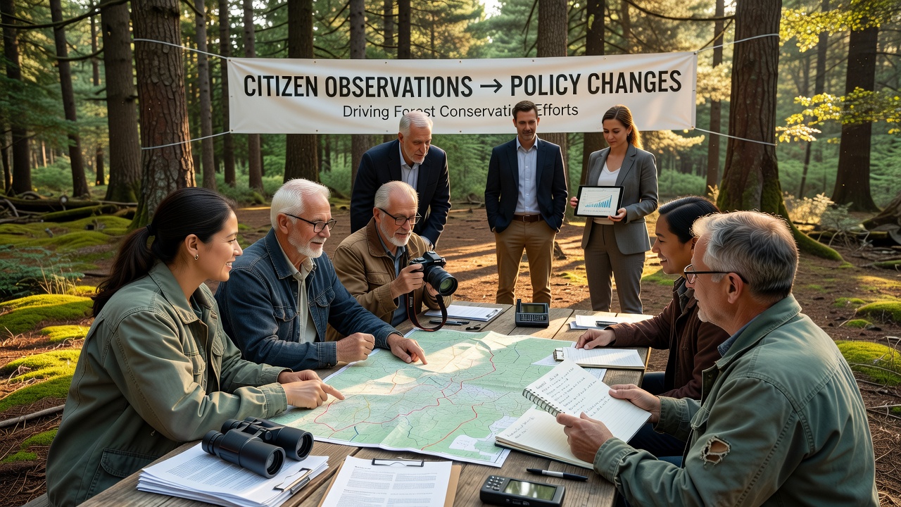 Citizen Observations Driving Policy Changes in Forest Conservation Efforts